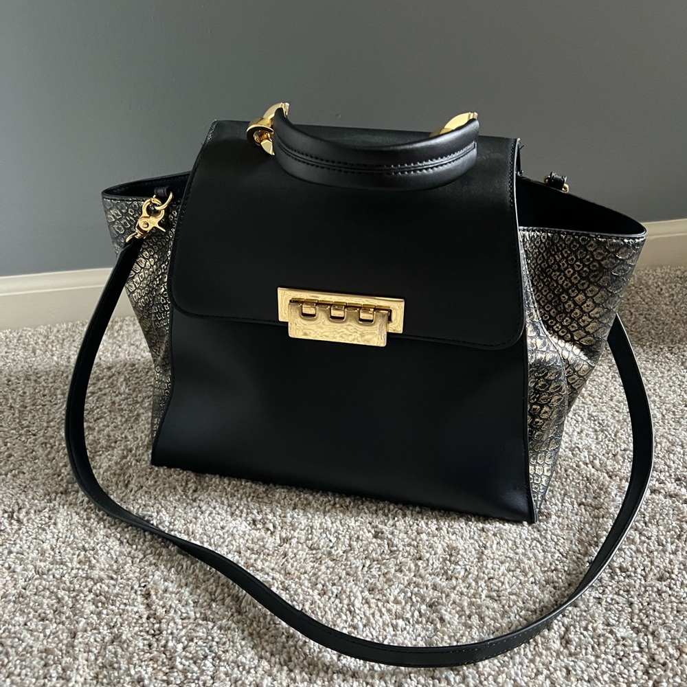 MAKE AN OFFER. Authentic -Zac Posen Top Flat Handle Bag. Excellent Condition